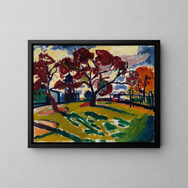 Vents - Henry Lyman Saen — ingelijst kunstwerk aan de muur