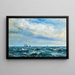 Summer Navigation Painting - Henry Moore — framed artwork on a wall