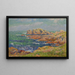 Les Rochers d'Ouessant - Henry Moret — ingelijst kunstwerk aan de muur