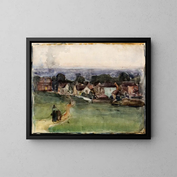 Kansas City, Kansas - Henry Ossawa Tanner — ingelijst kunstwerk aan de muur