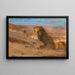 Leeuwen in de woestijn - Henry Ossawa Tanner — ingelijst kunstwerk aan de muur
