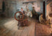 Filage bij het vuur L'enfance de George Washington Gray - Henry Ossawa Tanner — weergave van het kunstwerk