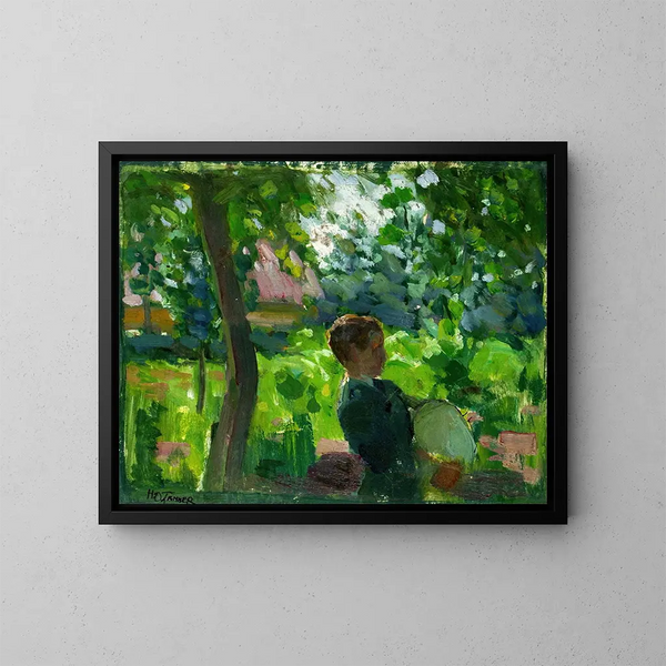 Studie voor de doedelzakles - Henry Ossawa Tanner — ingelijst kunstwerk aan de muur