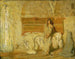 Studie voor de Annunciatie - Henry Ossawa Tanner — weergave van het kunstwerk