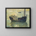 Le Naufrage - Henry Ossawa Tanner — ingelijst kunstwerk aan de muur