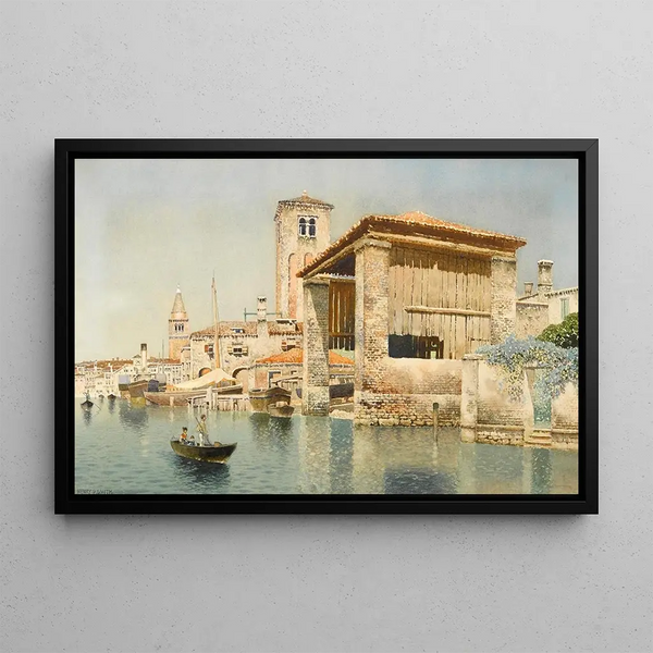 Henry Pember Smith - The harbor of Venice.webp