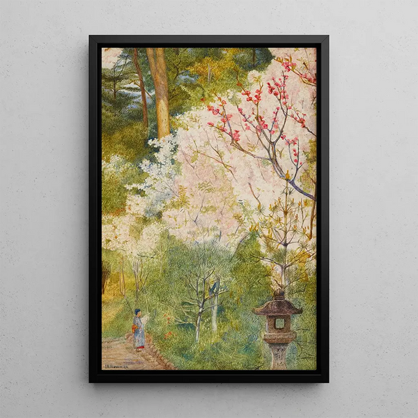 Henry Roderick Newman - Cherry Blossom Kyoto.webp