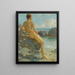 La Baigneuse - Henry Scott Tuke — framed artwork on a wall