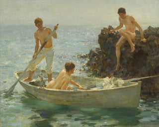 Henry Scott Tuke - The Bathing Cove.webp