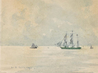 Henry Scott Tuke - Three Masted Barque.webp