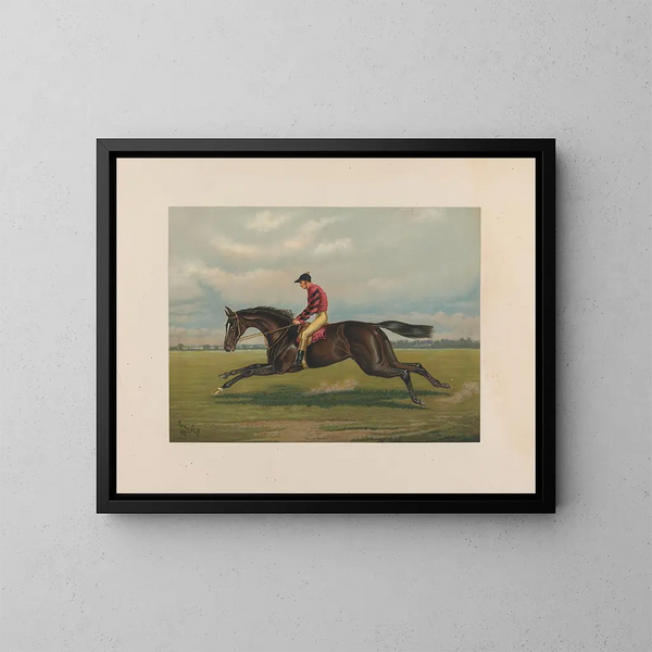 Iroquois - Henry Stull — ingelijst kunstwerk aan de muur