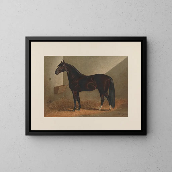 Messager Duroc - Henry Stull — ingelijst kunstwerk aan de muur