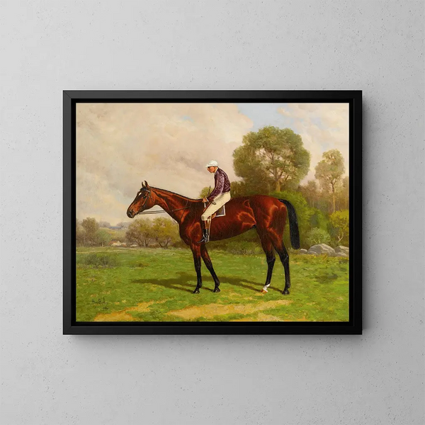 Montana met Garrison Up - Henry Stull — ingelijst kunstwerk aan de muur