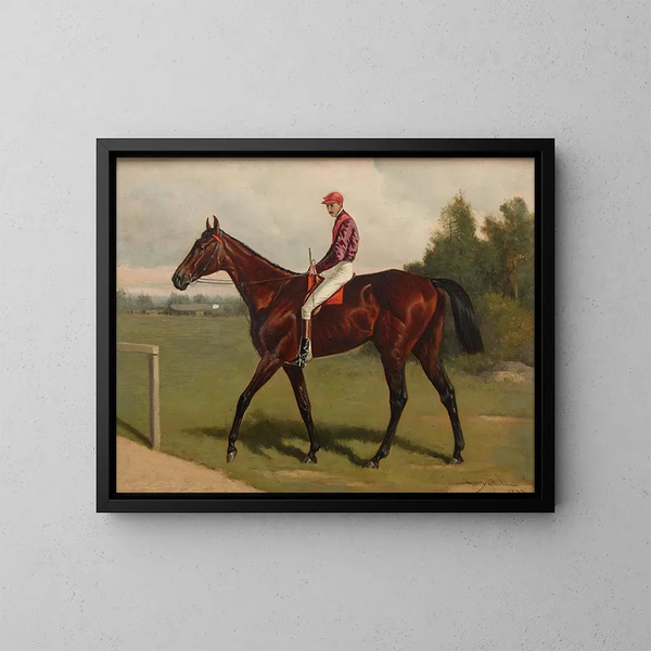 Raceland met Garrison Up - Henry Stull — ingelijst kunstwerk aan de muur