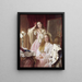 Emma en Federica Bankes van Soughton Hall - Henry Tanworth Wells — ingelijst kunstwerk aan de muur