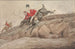 Henry Thomas Alken - Faire la chose et la chose faite, faire le saut — weergave van het kunstwerk