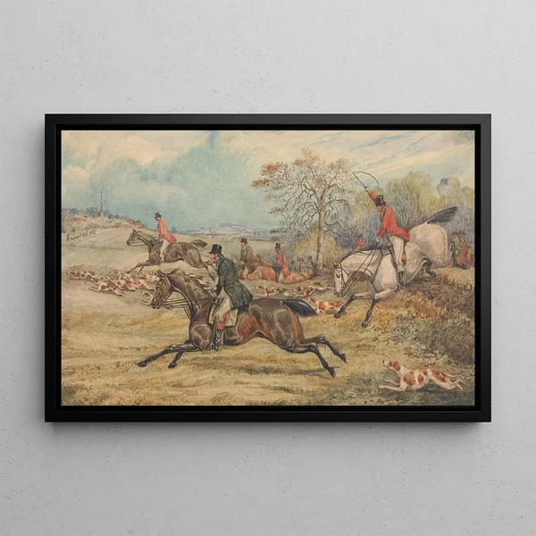 Henry Thomas Alken - Getting Away Lets Take the Lead.webp
