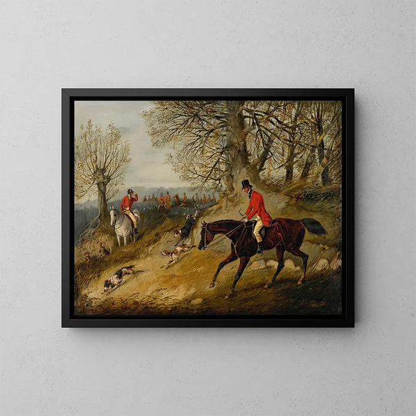 Parti - Henry Thomas Alken — ingelijst kunstwerk aan de muur