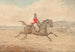 Rijden te paard met moeilijkheid - Henry Thomas Alken — weergave van het kunstwerk