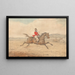 Rijden te paard met moeilijkheid - Henry Thomas Alken — ingelijst kunstwerk aan de muur