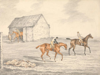 Henry Thomas Alken - The St Leger Doncaster Preparing to Start.webp