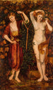 Automne et été - Henry Treffry Dunn — weergave van het kunstwerk