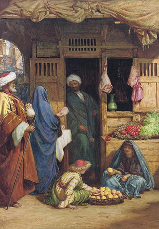 Henry Wallis - A Fruit Market Suez.webp
