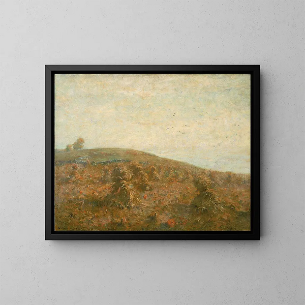Het maïsveld - Henry Ward Ranger — ingelijst kunstwerk aan de muur