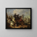 Bataille des Lituaniens contre les chevaliers teutoniques - Henryk Pillati — ingelijst kunstwerk aan de muur