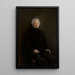 Portret van Adam Mickiewicz - Henryk Piotrowski — ingelijst kunstwerk aan de muur