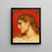 Study for the painting Phryne at the Poseidon Festival in Eleusis - Henryk Siemiradzki — framed artwork on a wall