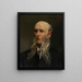 portret van Jan Konrad Oświęcimski - Henryka Beyer-Czerniewska — ingelijst kunstwerk aan de muur