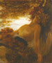 Herfst - Herbert James Draper — weergave van het kunstwerk