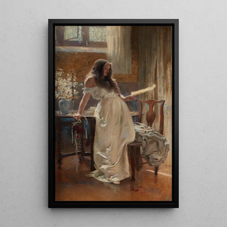 Herbert James Draper - Go Lovely Rose Tell her that Wastes her Time and Mine.webp