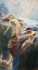 Les Brumes de la montagne - Herbert James Draper — weergave van het kunstwerk