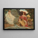L'Esprit de la fontaine - Herbert James Draper — ingelijst kunstwerk aan de muur