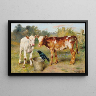 Herbert William Weekes - An unexpected guest.webp