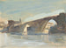 Een brug - Hercules Brabazon Brabazon — weergave van het kunstwerk
