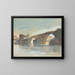 Een brug - Hercules Brabazon Brabazon — ingelijst kunstwerk aan de muur