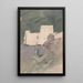 Une citadelle mauresque - Hercules Brabazon Brabazon — ingelijst kunstwerk aan de muur