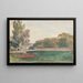 Een park - Hercules Brabazon Brabazon — ingelijst kunstwerk aan de muur