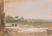 Distant View of Rome - Hercules Brabazon Brabazon — artwork view