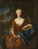 Lovisa Dorotea Sofia 1680-1705 prinses van Pruisen - Herman Hendrik de Quiter de Jeune — weergave van het kunstwerk