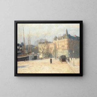 Herman Lindqvist - Spring stroll Nybroplan.webp