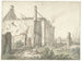Rune van een huis in Utrecht - Herman Saftleven — weergave van het kunstwerk