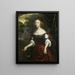 Portret van een vrouw - Herman Verelst — ingelijst kunstwerk aan de muur