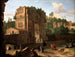 L'arc de Constantin à Rome - Herman van Swanevelt — weergave van het kunstwerk