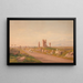 Voie Appienne - Hermann David Salomon Corrodi — framed artwork on a wall