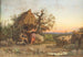 van Bergers die muziek maken met Rome op de achtergrond - Hermann David Salomon Corrodi — weergave van het kunstwerk