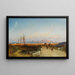 Nicosie - Hermann David Salomon Corrodi — ingelijst kunstwerk aan de muur